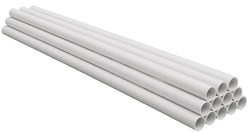 PVC (polyvinyl chloride) pipe